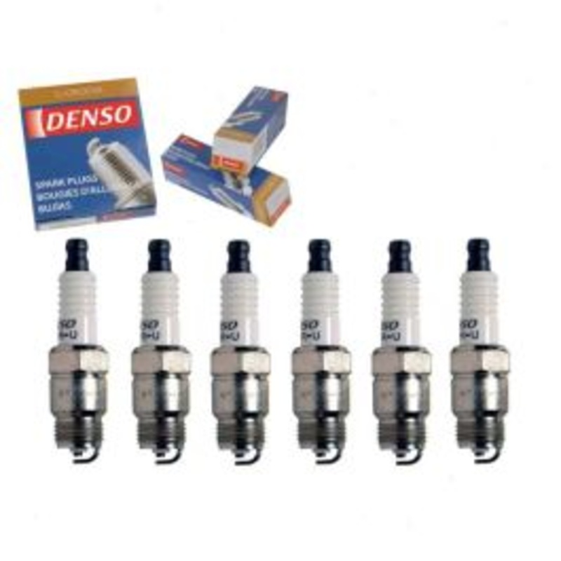 6 pc DENSO Standard U-Groove Spark Plugs for 1981-1984 GMC G2500 4.1L L6