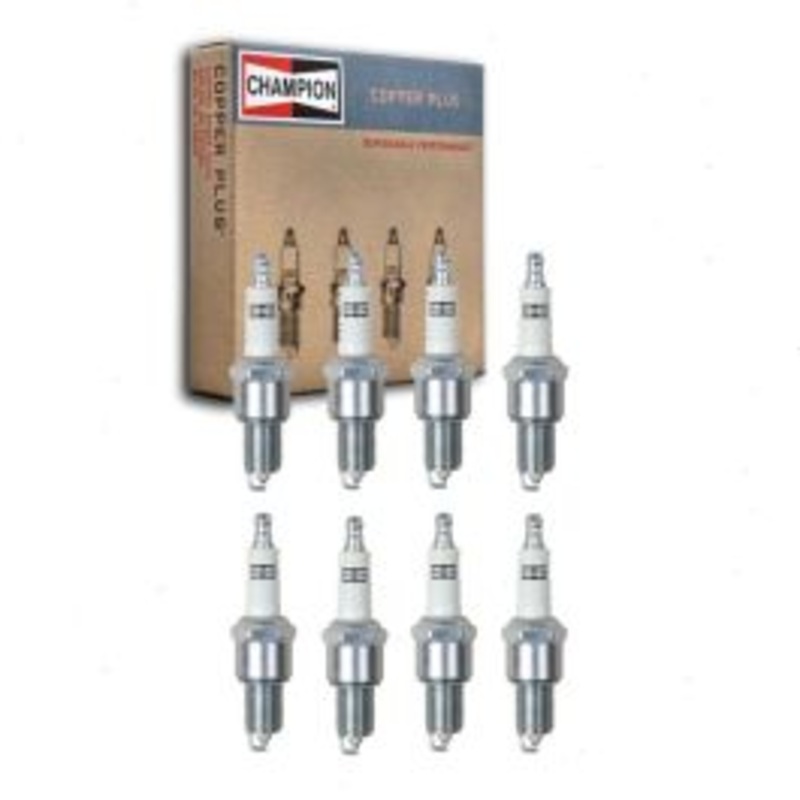 8 pc Champion Copper Plus Spark Plugs for 1956 Hudson Hornet Special 4.1L V8