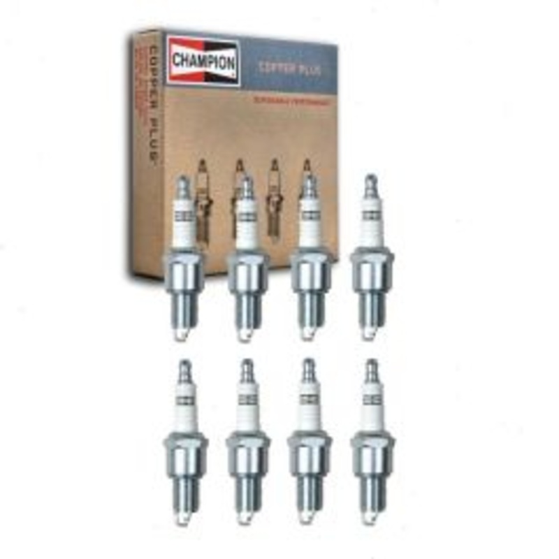 8 pc Champion Copper Plus Spark Plugs for 1967 Dodge W300 Series 5.2L V8