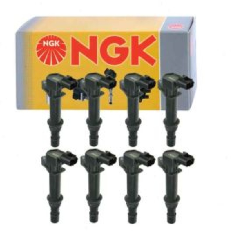 8 pc NGK Ignition Coils for 2000-2007 Dodge Durango 4.7L V8