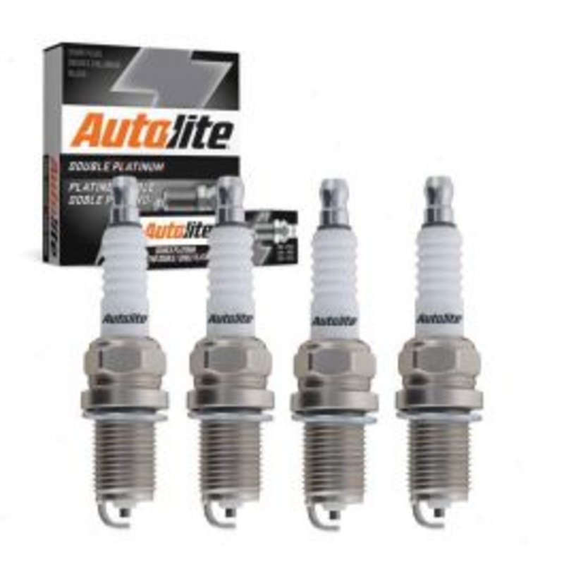 4 pc Autolite Double Platinum Spark Plug for 1995-2005 Dodge Stratus 2.0L L4