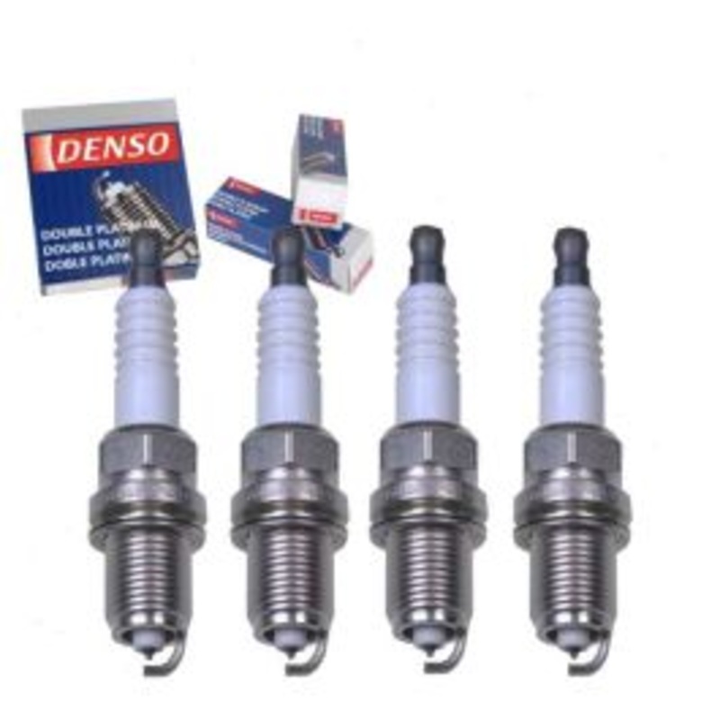 4 pc DENSO Double Platinum Spark Plugs for 1998-2001 Suzuki Swift 1.3L L4