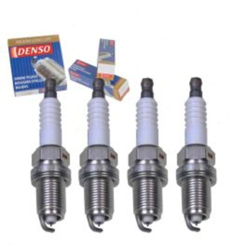 4 pc DENSO Iridium Long Life Spark Plugs for 2000-2002 Chevrolet Prizm 1.8L L4