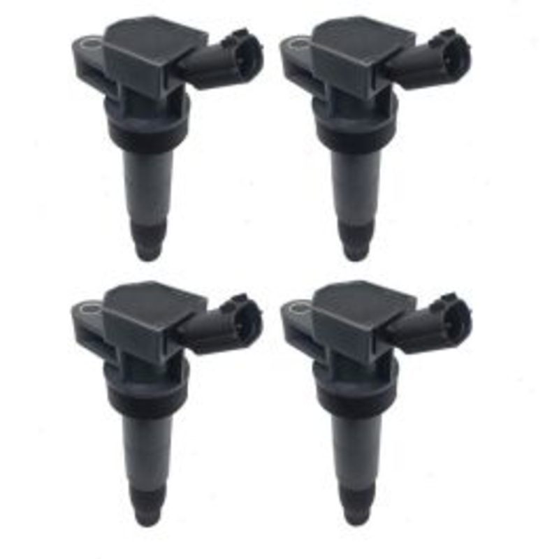 4 pc Hitachi Ignition Coils for 2010-2012 Hyundai Santa Fe 2.4L L4