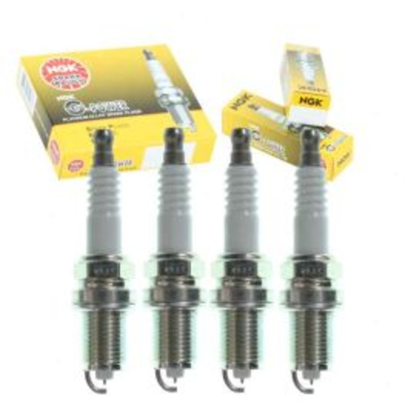 4 pc NGK G-Power Spark Plugs for 1987 Oldsmobile Calais 2.3L L4