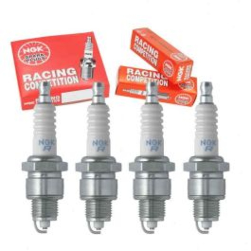 4 pc NGK Racing 92143 BPR6HS BLYB Spark Plugs
