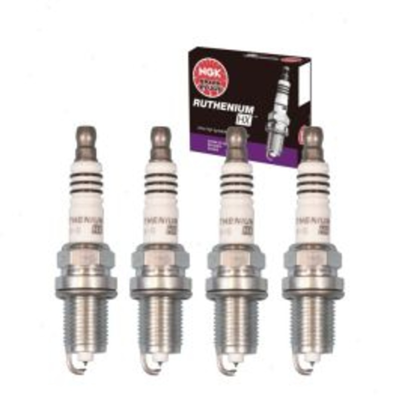 4 pc NGK Ruthenium HX Spark Plugs for 1998-2001 Chevrolet Metro 1.3L L4