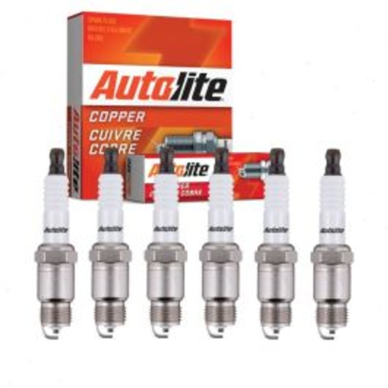 6 pc Autolite Copper Core 26 Spark Plugs