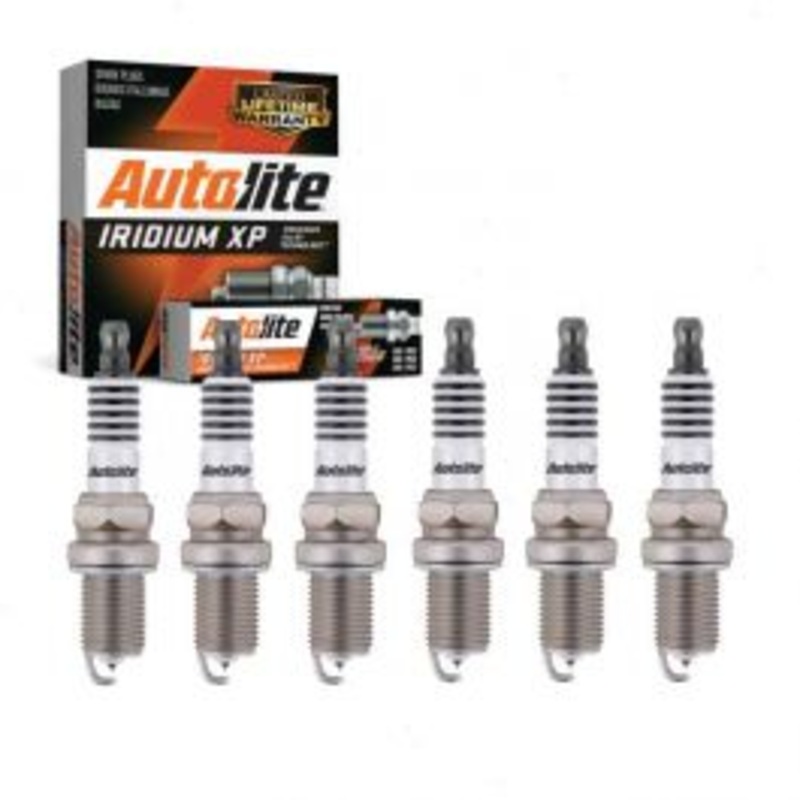 6 pc Autolite Iridium XP Spark Plug for 2004 Volkswagen Jetta 2.8L V6
