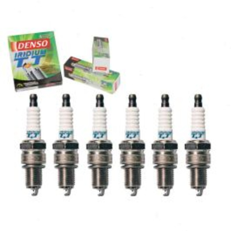 6 pc DENSO Iridium TT Spark Plugs for 1964-1965 GMC 1500 Series 3.8L L6