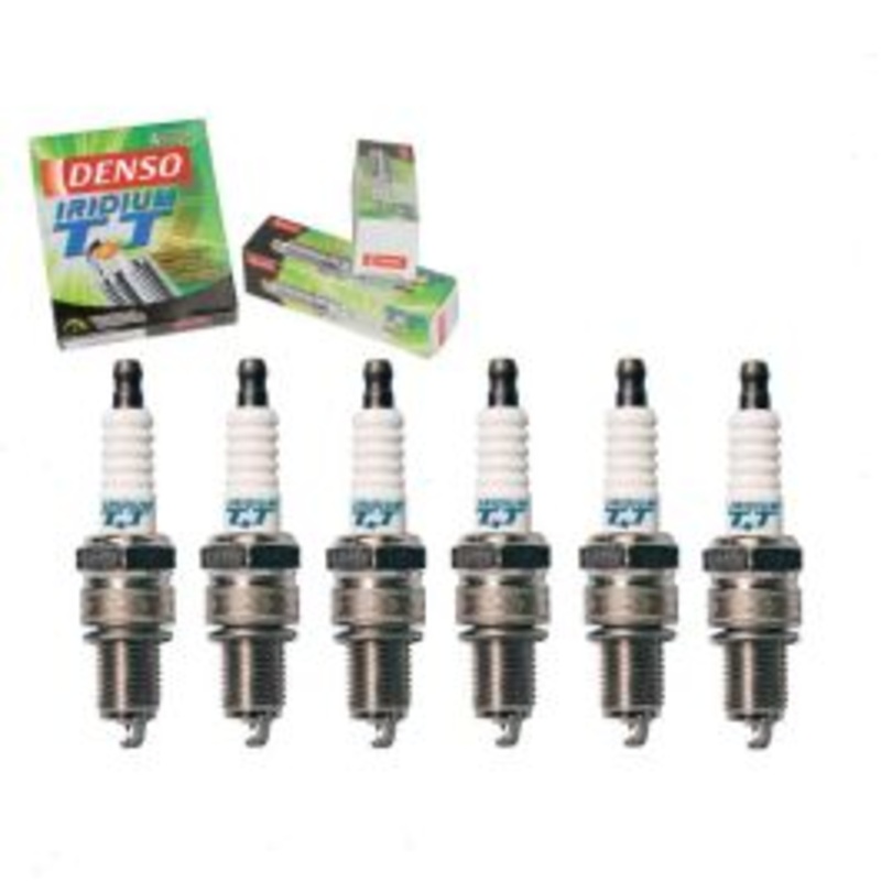 6 pc DENSO Iridium TT Spark Plugs for 1990-1993 Dodge Daytona 3.0L V6