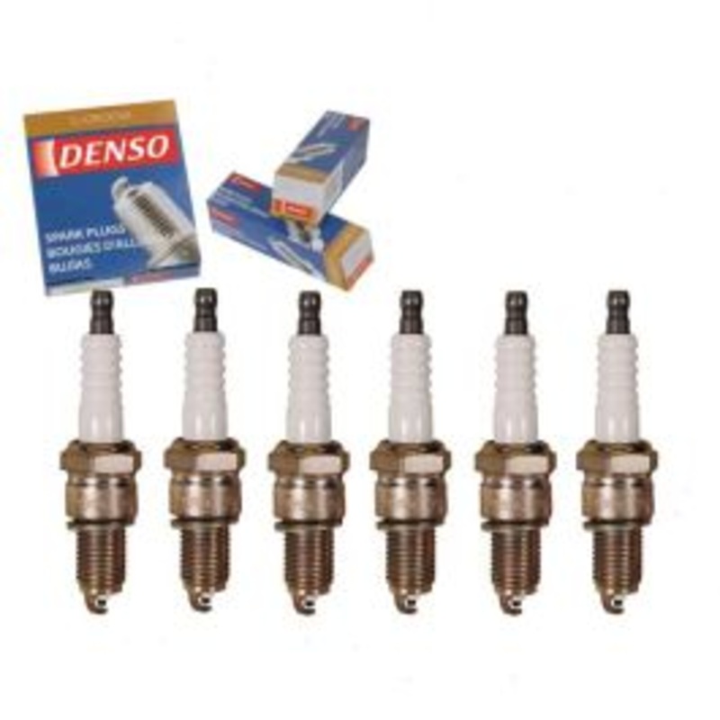 6 pc DENSO Standard U-Groove Spark Plugs for 1960-1961 Plymouth Custom 3.7L L6