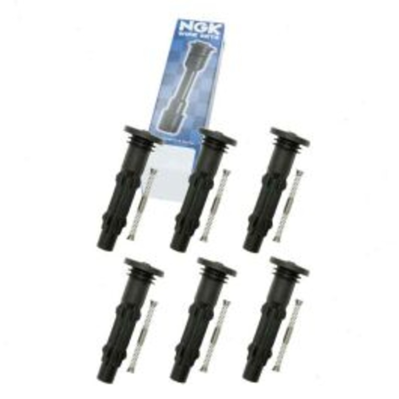 6 pc NGK Ignition Coil Boots for 2007-2008 Freightliner Sprinter 2500 3.5L V6