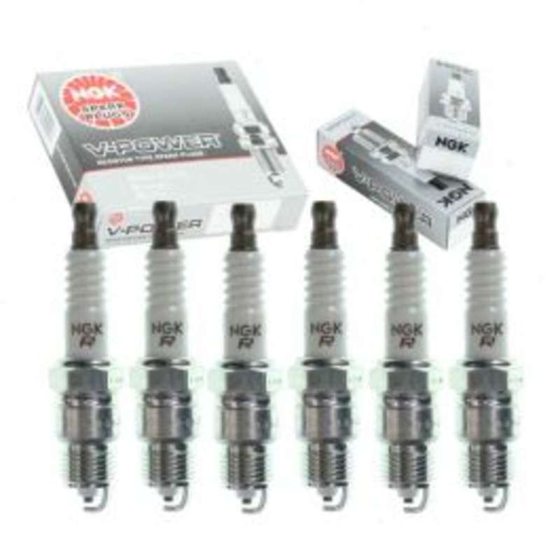 6 pc NGK V-Power Spark Plugs for 1976-1980 Plymouth Volare 3.7L L6