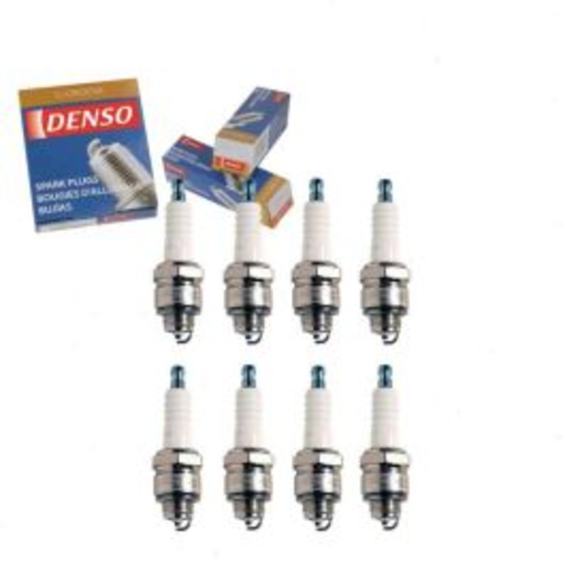 8 pc DENSO Standard U-Groove Spark Plugs for 1969-1971 International M800 5.0L V8