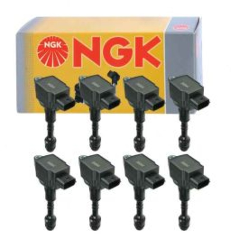 8 pc NGK Ignition Coils for 2007-2010 Infiniti QX56 5.6L V8
