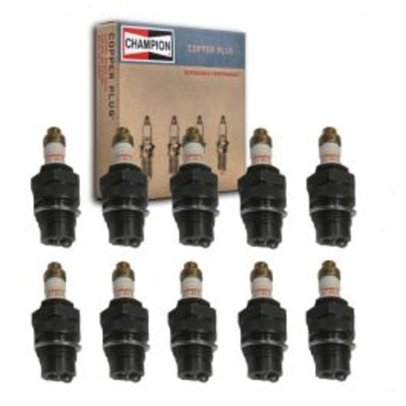 10 pc Champion Copper Plus 429 3X Spark Plugs