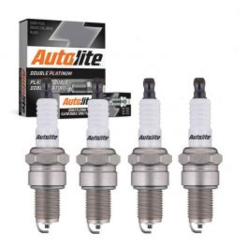 4 pc Autolite Double Platinum Spark Plug for 1992-1995 Isuzu Pickup 2.3L