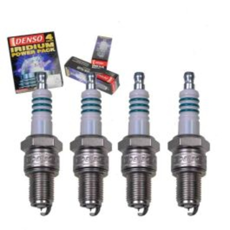 4 pc DENSO Iridium Power Spark Plugs for 1986-1994 Hyundai Excel 1.5L L4