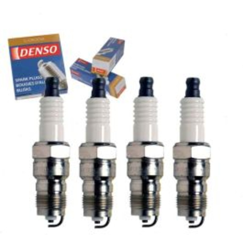 4 pc DENSO Standard U-Groove Spark Plugs for 1983-1986 Ford LTD 2.3L L4