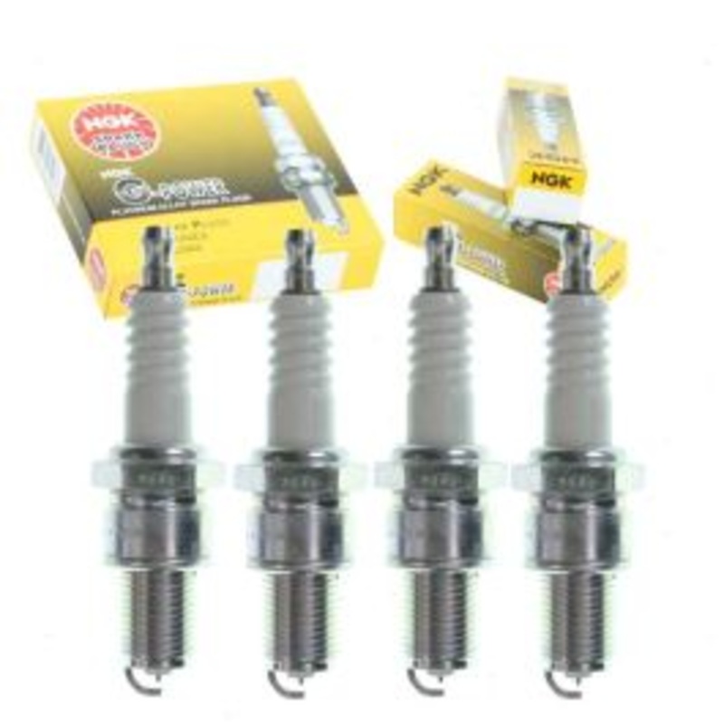 4 pc NGK G-Power Spark Plugs for 1972-1976 Jensen Healey 2.0L L4