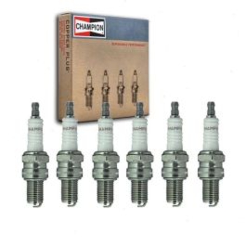 6 pc Champion Industrial 504 N21 Spark Plugs