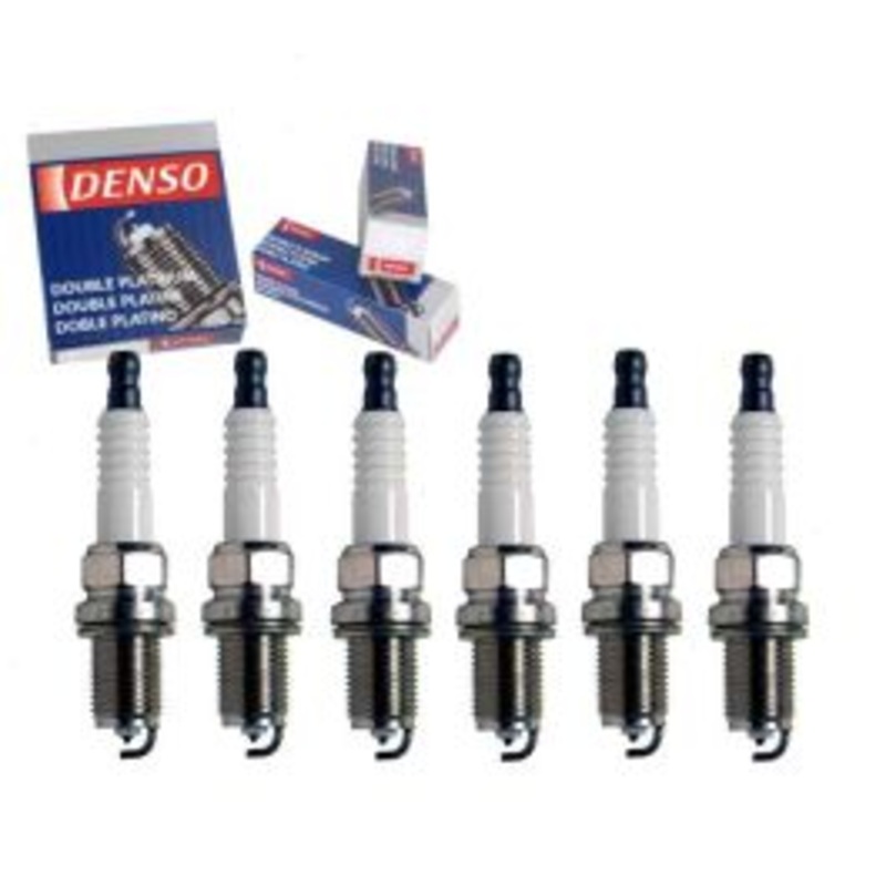 6 pc DENSO Double Platinum Spark Plugs for 2001-2003 Mitsubishi Eclipse 3.0L V6