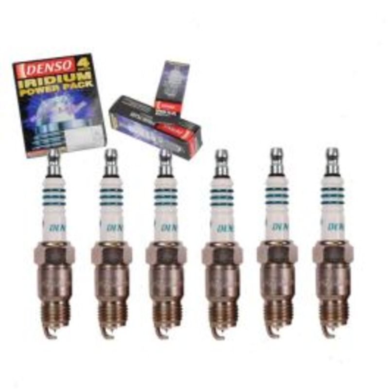 6 pc DENSO Iridium Power Spark Plugs for 1968-1974 GMC P25 P2500 Van 4.1L 4.8L L6