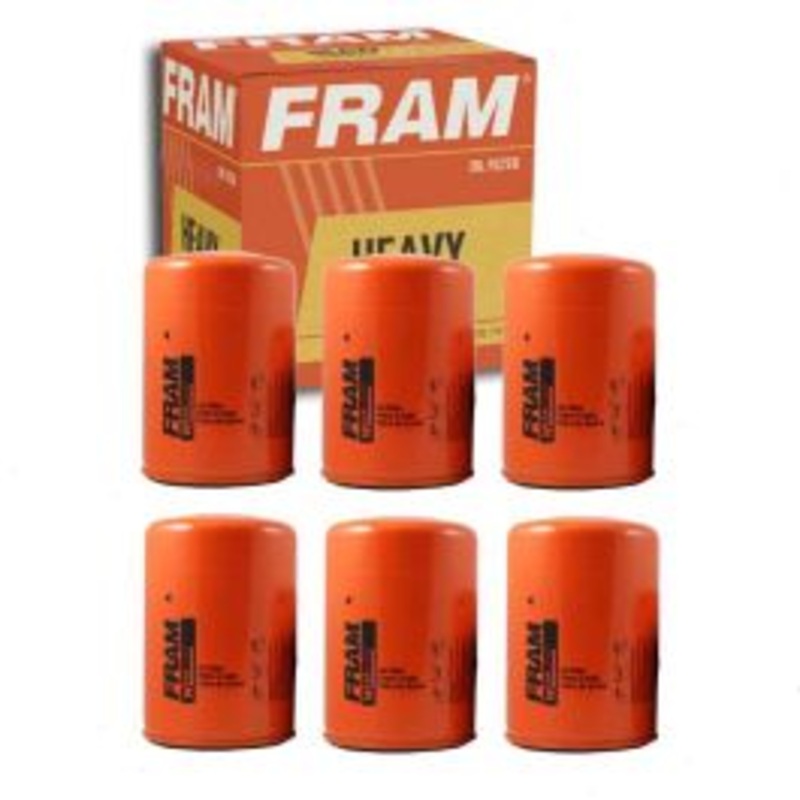 6 pc FRAM Heavy Duty PH3900 Engine Oil Filters