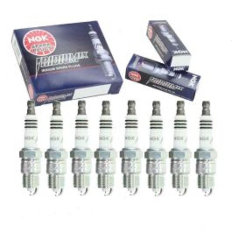 8 pc NGK Iridium IX Spark Plugs for 1969-1971 Jeep J-2500 5.7L V8