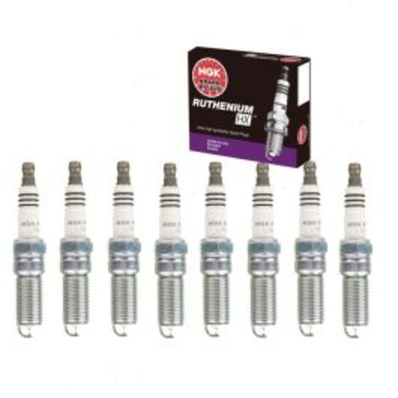 8 pc NGK Ruthenium HX Spark Plugs for 2015-2020 Chevrolet Suburban 5.3L 6.2L V8