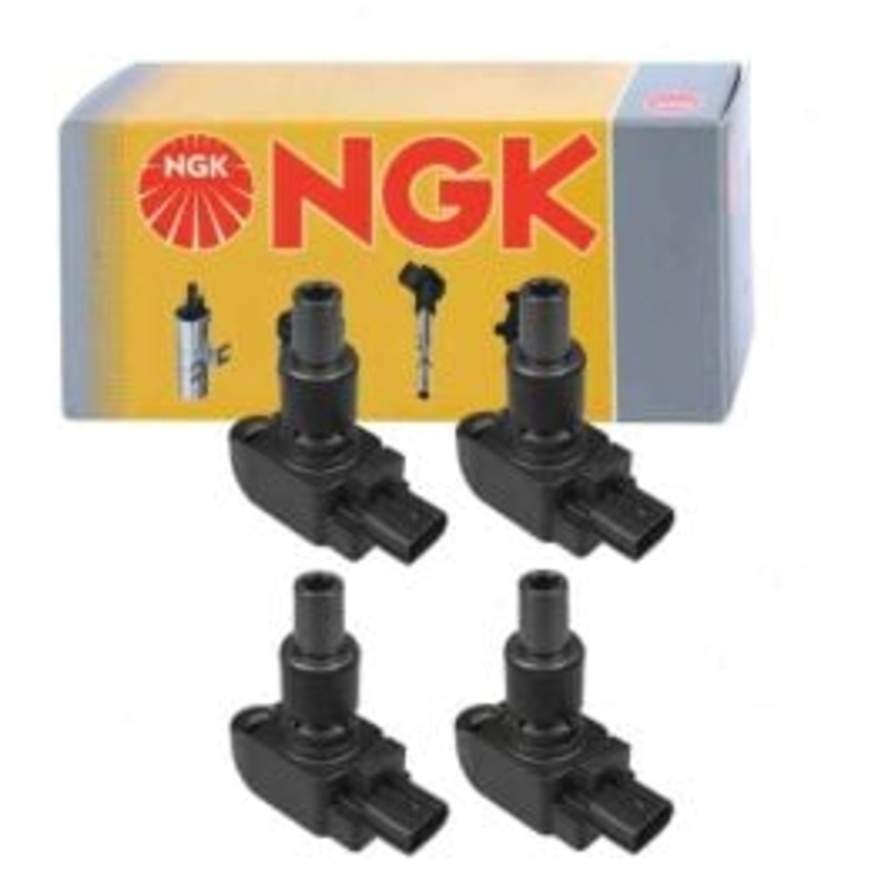 4 pc NGK Ignition Coils for 2004-2011 Mazda RX-8 1.3L R2