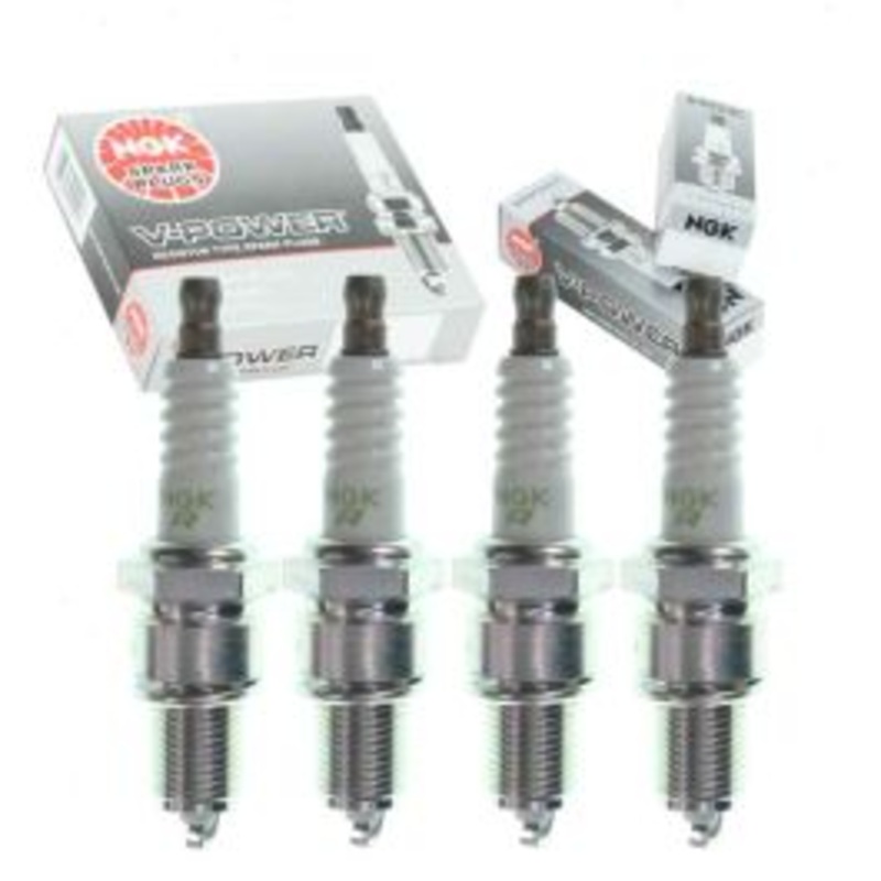 4 pc NGK V-Power Spark Plugs for 1983-1989 Isuzu Impulse 1.9L 2.0L 2.3L L4