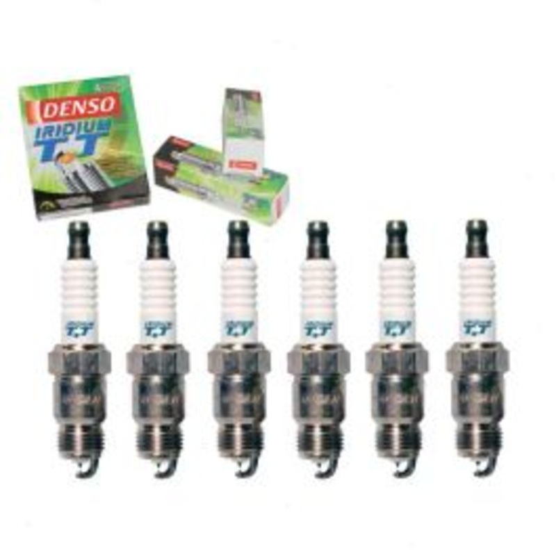 6 pc DENSO Iridium TT Spark Plugs for 1970-1974 Chevrolet G10 Van 4.1L L6