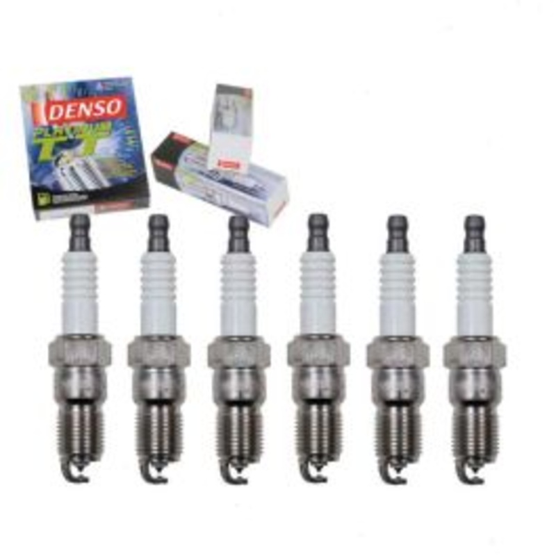 6 pc DENSO Platinum TT Spark Plugs for 1982-1994 Lincoln Continental 3.8L V6
