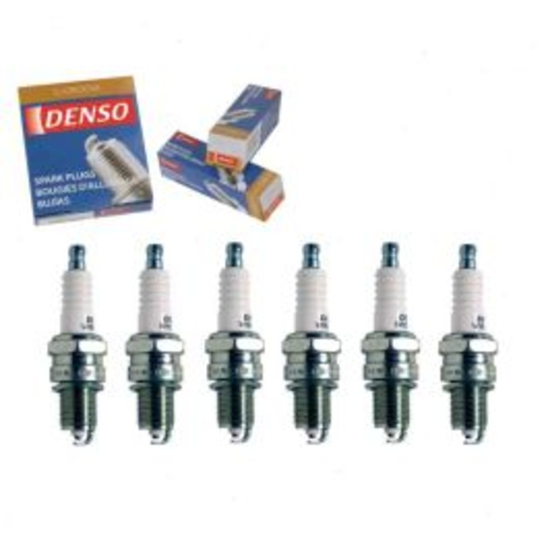 6 pc DENSO Standard U-Groove Spark Plugs for 1967-1969 GMC C15 C1500 Pickup 4.1L L6