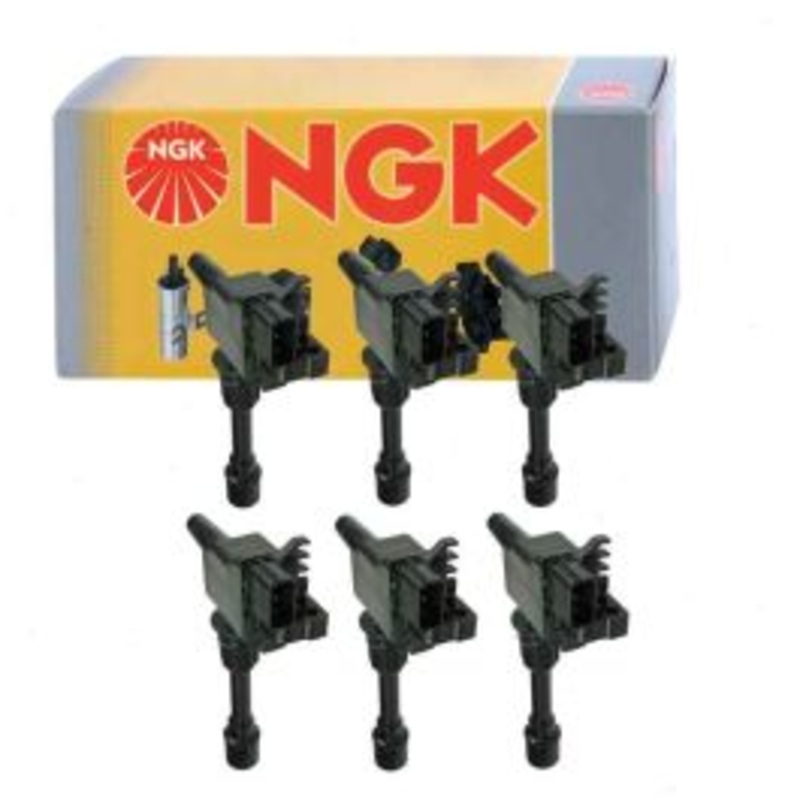 6 pc NGK 49003 U4011 Ignition Coils