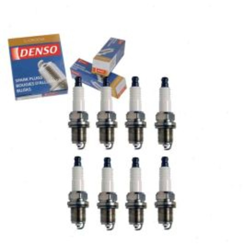 8 pc DENSO Standard U-Groove Spark Plugs for 1992-1993 Mercedes-Benz 500SEL 5.0L V8