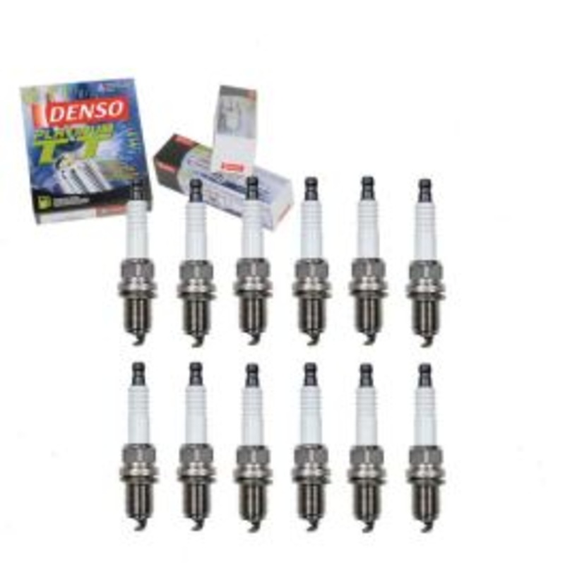 12 pc DENSO Platinum TT Spark Plugs for 1996-1998 Mercedes-Benz SL600 6.0L V12