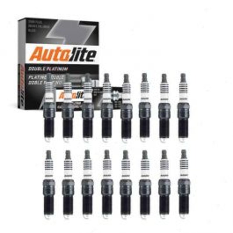 16 pc Autolite Double Platinum Spark Plug for 2006-2008 Jeep Commander 5.7L