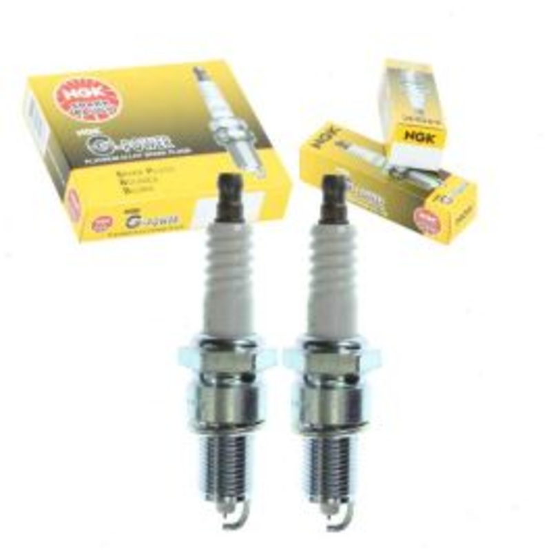 2 pc NGK G-Power 7102 ZGR5AGP Spark Plugs