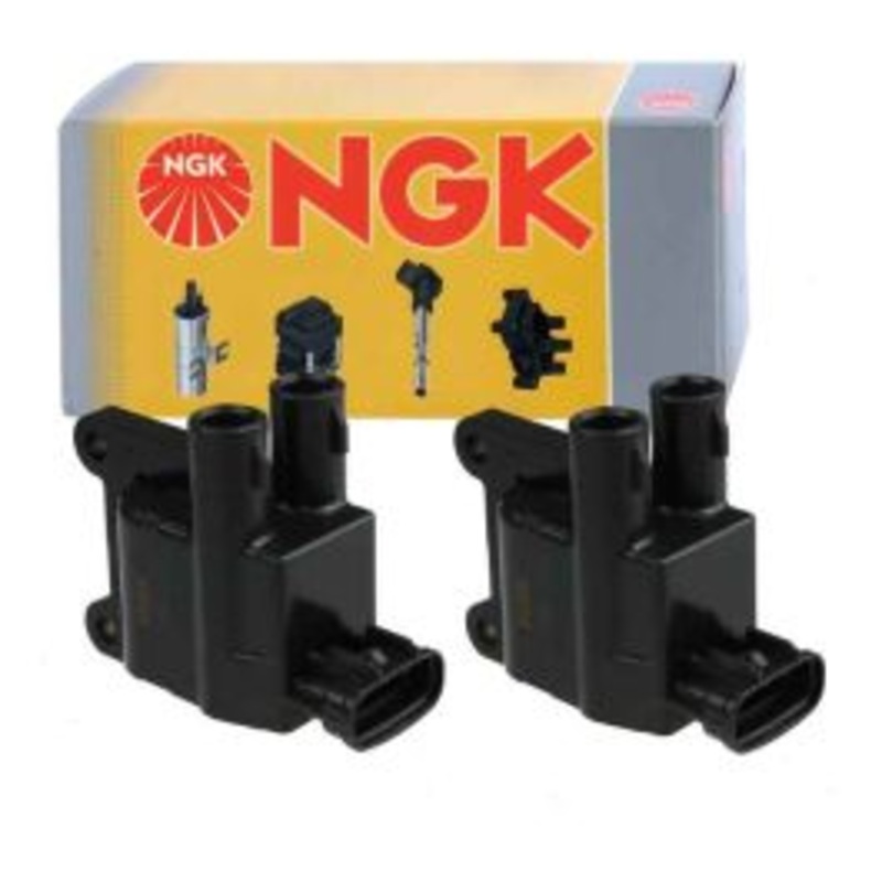 2 pc NGK Ignition Coils for 1998-2000 Toyota RAV4 2.0L L4