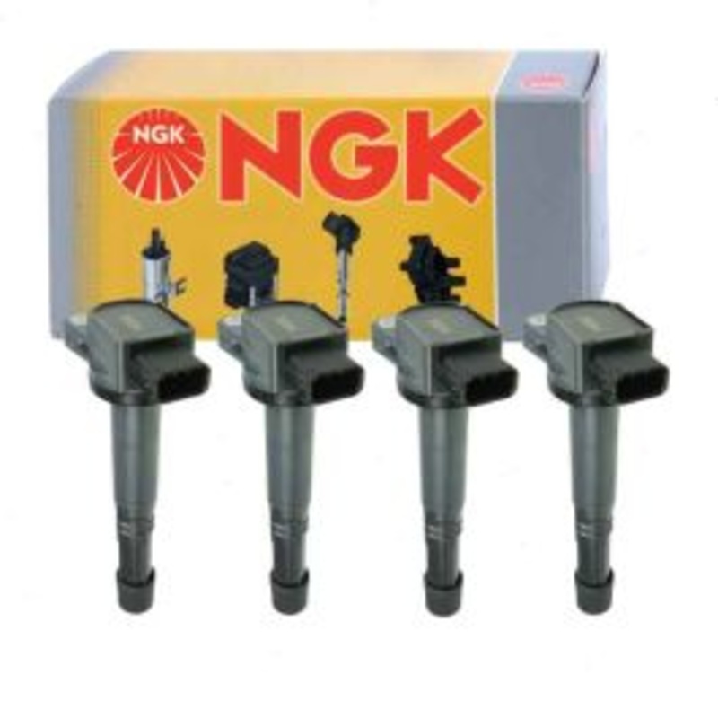 4 pc NGK Ignition Coils for 2006-2011 Acura CSX 2.0L L4