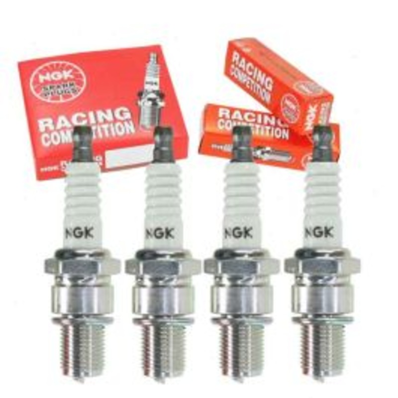 4 pc NGK Racing 5583 R6254E-9 Spark Plugs