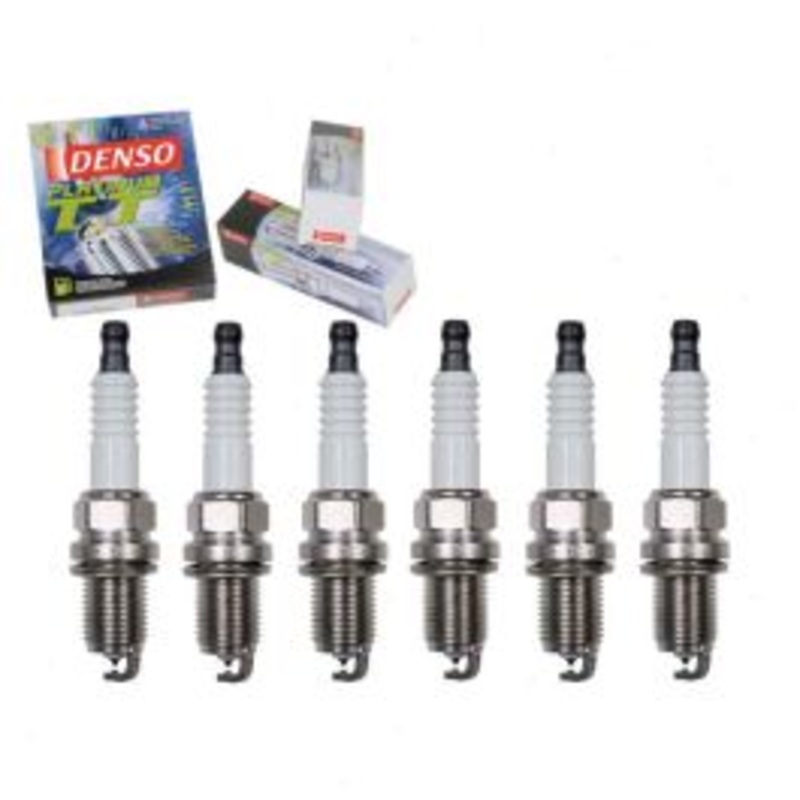 6 pc DENSO Platinum TT Spark Plugs for 2001-2010 Toyota Highlander 3.0L 3.3L V6