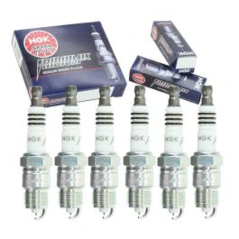 6 pc NGK Iridium IX Spark Plugs for 1971 Chevrolet G10 Van 4.1L L6