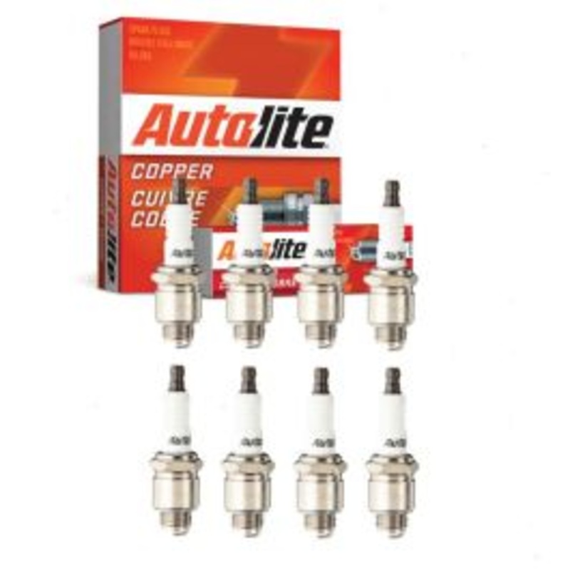8 pc Autolite Copper Core Spark Plugs for 1967 GMC C15 C1500 Pickup 4.6L V8