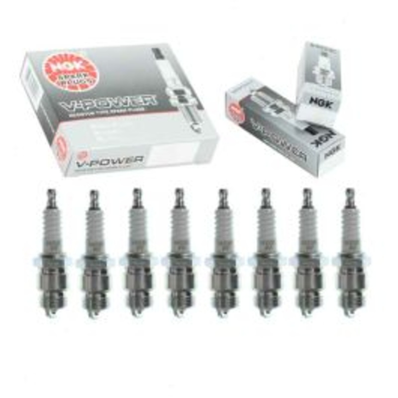 8 pc NGK V-Power Spark Plugs for 1956-1960 Lincoln Premier 6.0L 7.0L V8