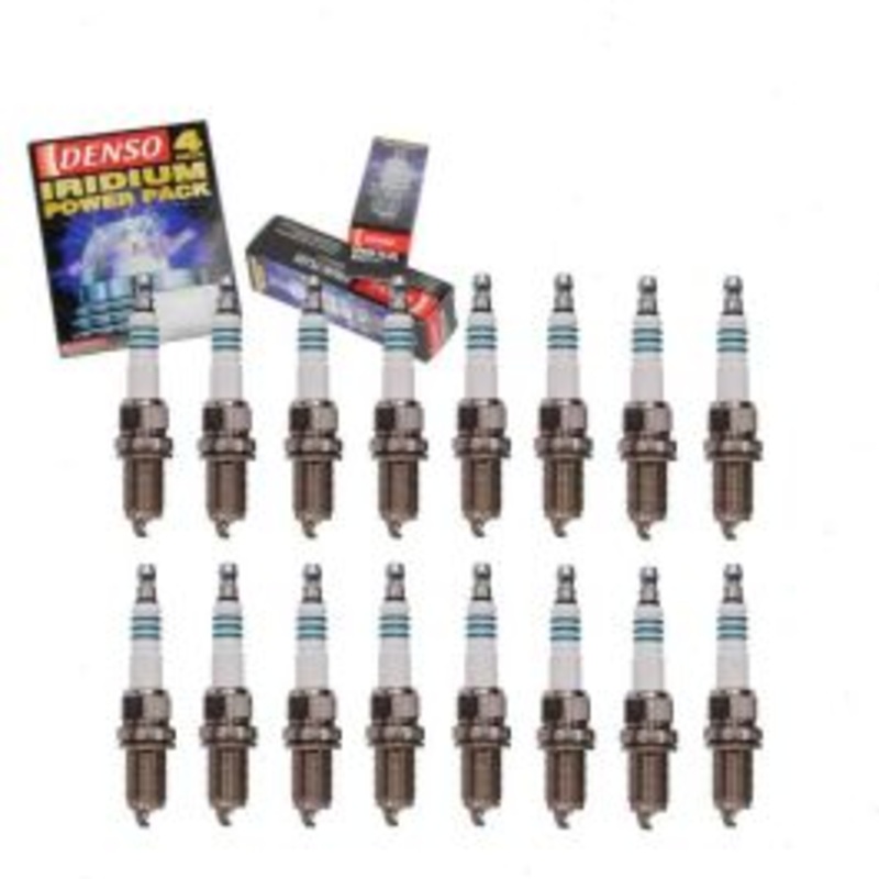 16 pc DENSO Iridium Power Spark Plugs for 2000-2006 Mercedes-Benz S430 4.3L V8