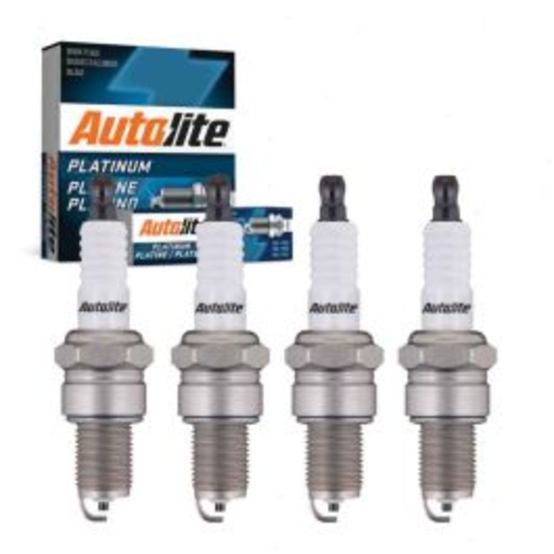 4 pc Autolite Platinum Spark Plug for 1990-1992 Pontiac LeMans 1.6L 2.0L L4